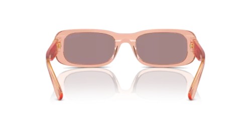 MIU MIU MU 08ZS - 13T06I - ​53 Sonnenbrillen Noisette transparent Rechteck