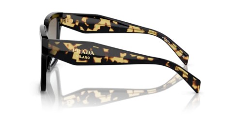 PRADA PR 24ZS ​ - ​1AB0A7 - ​56 Sonnenbrillen Schwarz Eckig