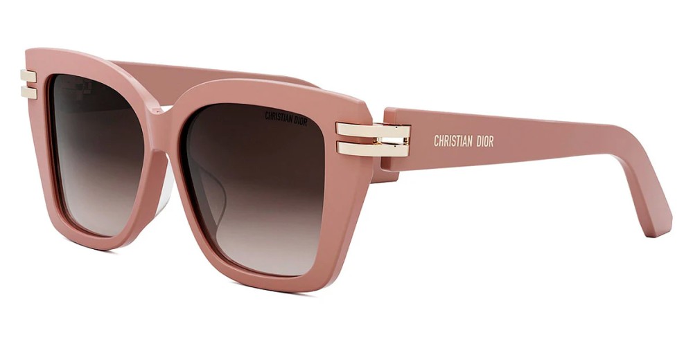 Dior CDIOR S1F - 40F1 D - 56 Sonnenbrillen Rosa Kissenform (Abgerundet)