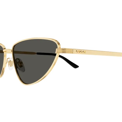 Gucci GG1879S - 001 - 57 Sonnenbrillen Gold Cat Eye