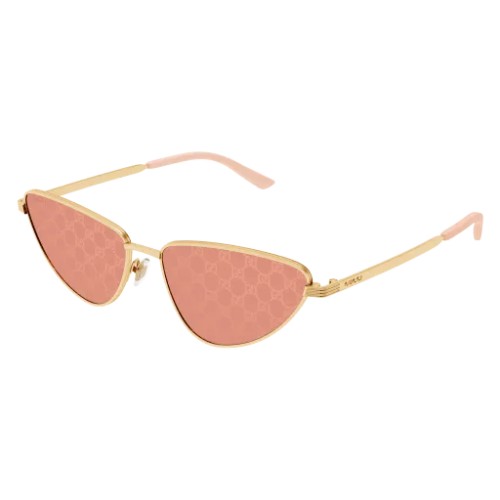 Gucci GG1879S - 004 - 57 Sonnenbrillen Gold Cat Eye