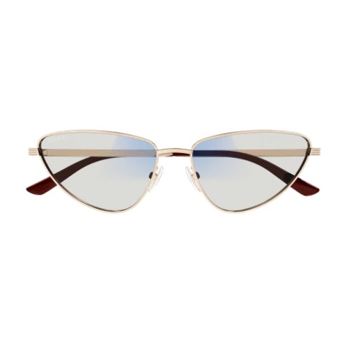 Gucci GG1879S - 005 - 57 - MIT PHOTOCHROMEN GLÄSERN Sonnenbrillen Gold Cat Eye
