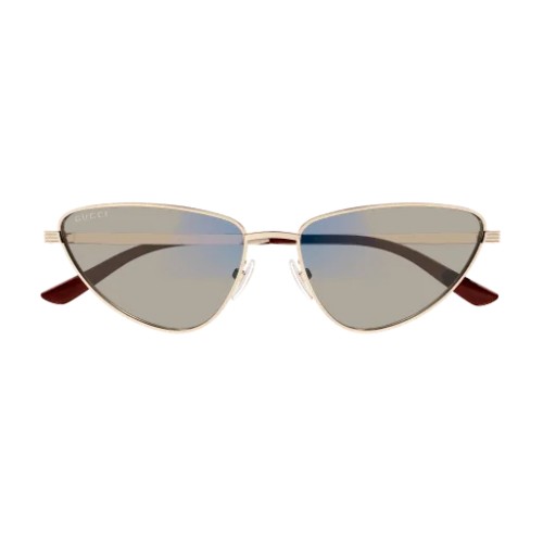 Gucci GG1879S - 005 - 57 - MIT PHOTOCHROMEN GLÄSERN Sonnenbrillen Gold Cat Eye
