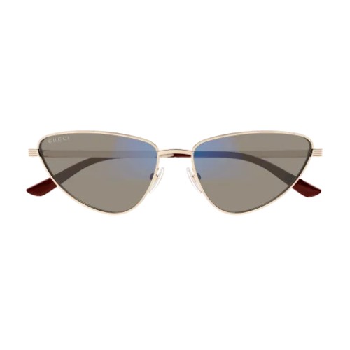 Gucci GG1879S - 005 - 57 - MIT PHOTOCHROMEN GLÄSERN Sonnenbrillen Gold Cat Eye