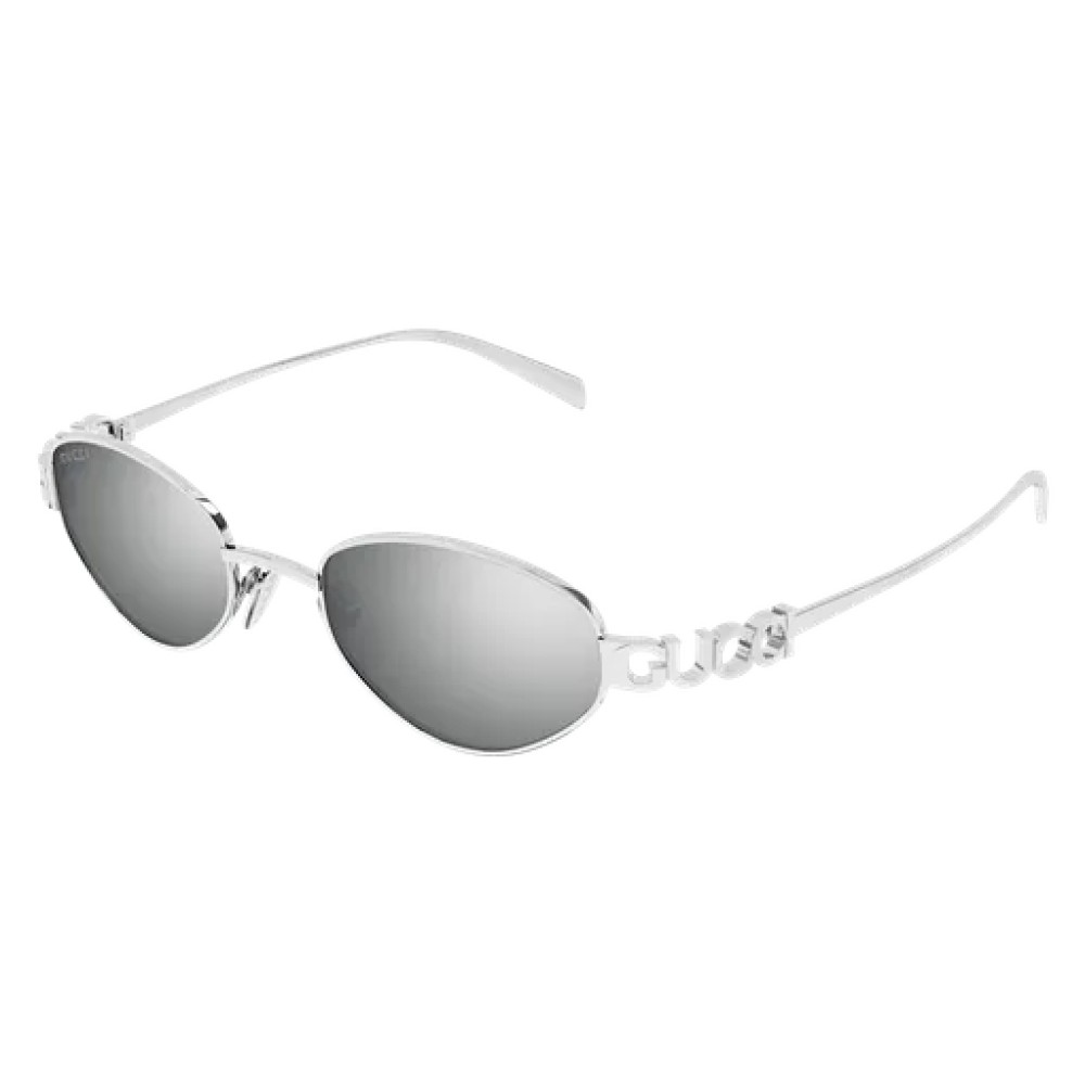 Gucci GG1935S - 004 - 47 Sonnenbrillen Silber Oval