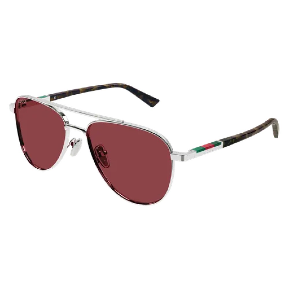 Gucci GG1962S - 003 - 56 Sonnenbrillen Silber Pilot (Aviator)