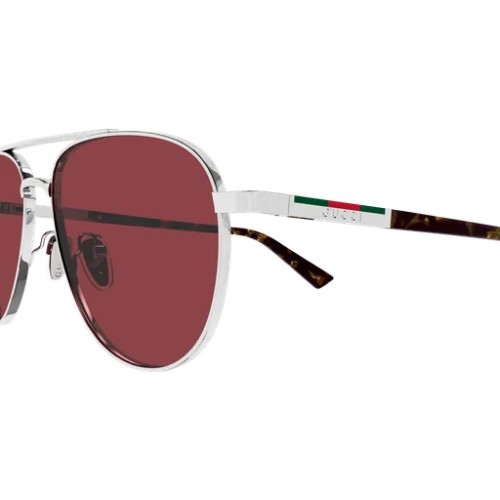 Gucci GG1962S - 003 - 56 Sonnenbrillen Silber Pilot (Aviator)