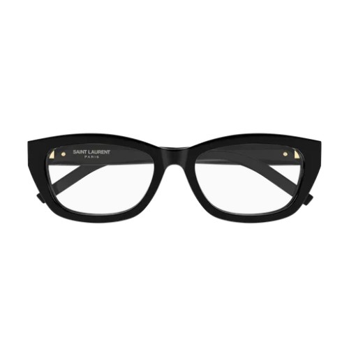 Saint Laurent SL M153 OPT - 001 - 55 Brillenfassungen Schwarz Winkel/Abgerundet