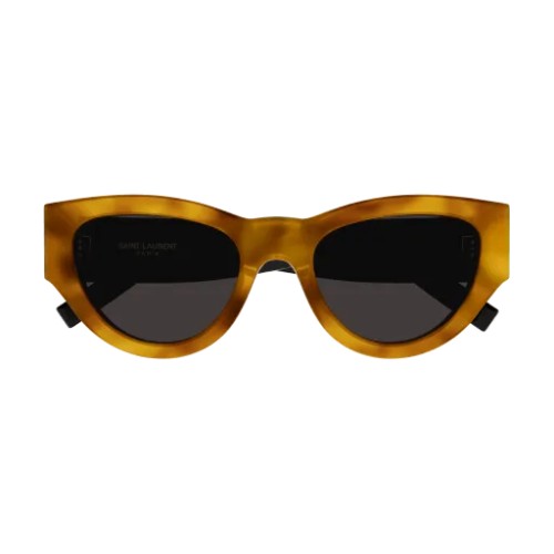 Saint Laurent SL M94 - 007 - 53 Sonnenbrillen Havanna, Schwarz Cat Eye