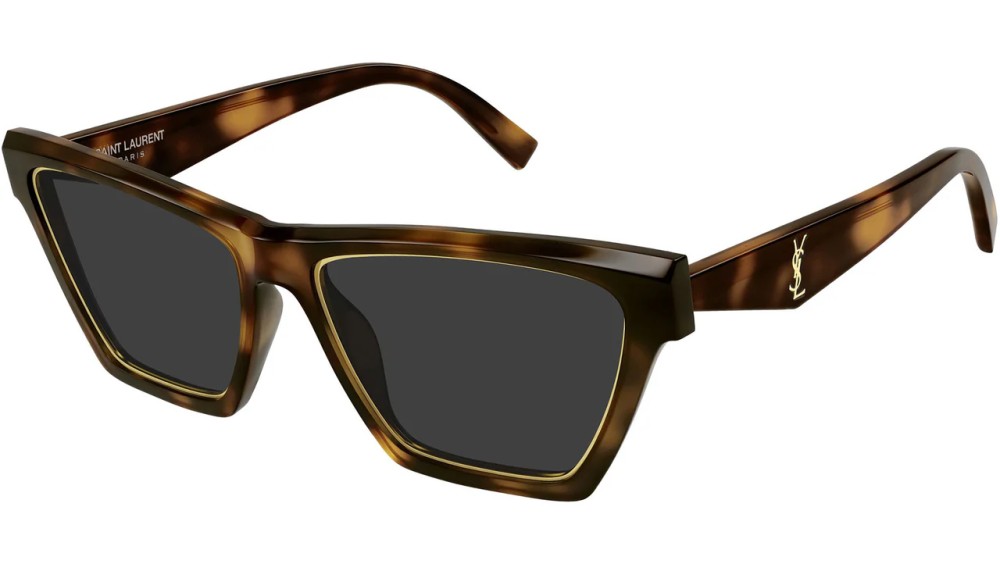 Saint Laurent SL M103 RIM - 001 - 56 Sonnenbrillen Havanna Cat Eye