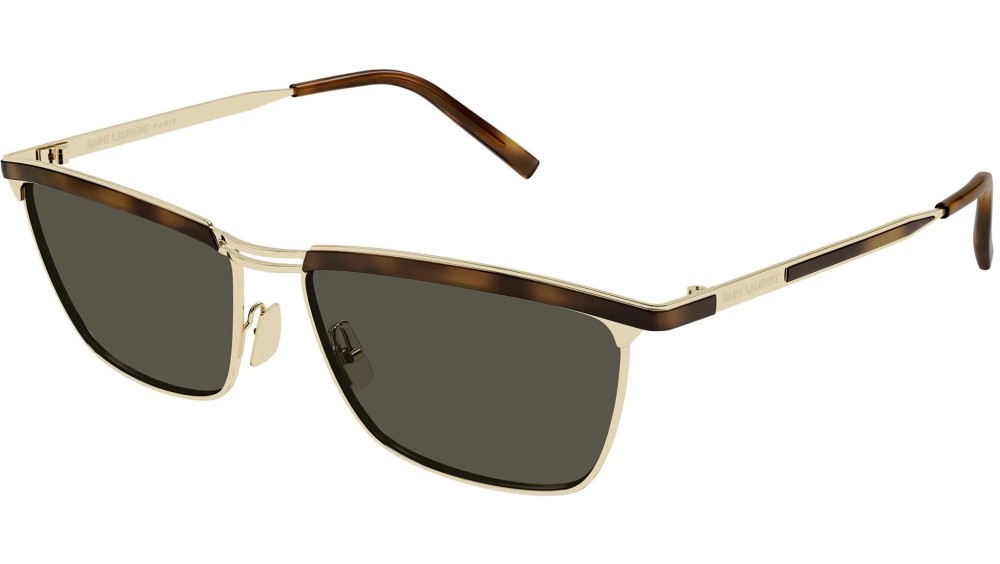Saint Laurent SL 795 JOE - 001 - 57 Sonnenbrillen Gold Eckig
