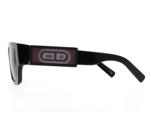 Dior CD SU - 16A0 A - 55 Sonnenbrillen Schwarz Eckig
