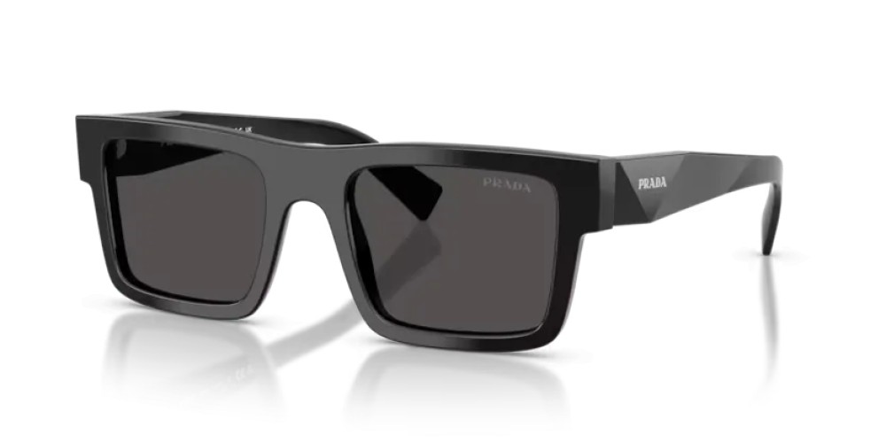 PRADA PR 19WS - 1AB5S0 - 52 Sonnenbrillen Schwarz Rechteck