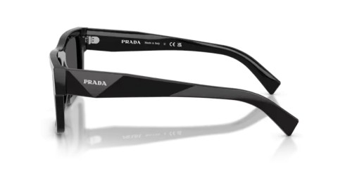 PRADA PR 19WS - 1AB5S0 - 52 Sonnenbrillen Schwarz Rechteck