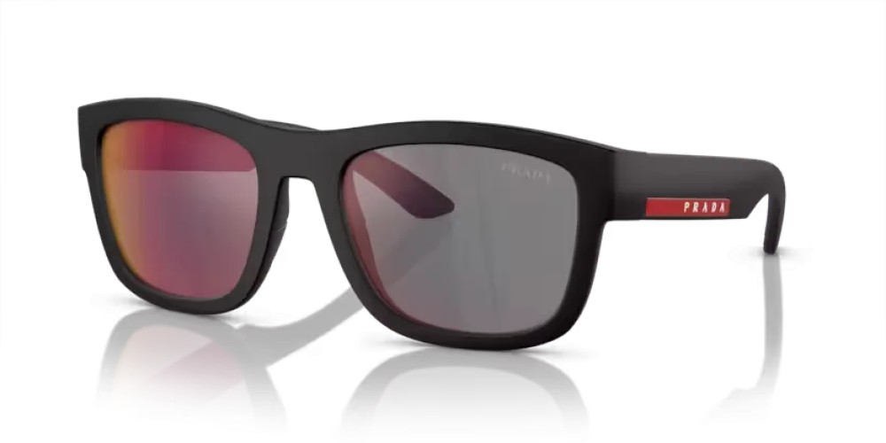 Prada Linea Rossa PS 01ZS - DG008F - 56 Sonnenbrillen Schwarz Gummi Kissen