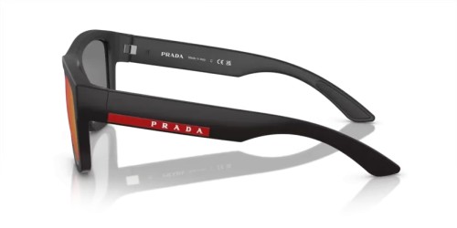 Prada Linea Rossa PS 01ZS - DG008F - 56 Sonnenbrillen Schwarz Gummi Kissen