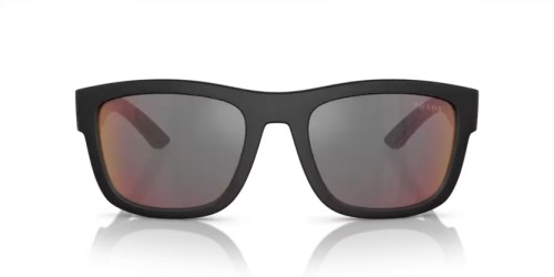 Prada Linea Rossa PS 01ZS - DG008F - 56 Sonnenbrillen Schwarz Gummi Kissen