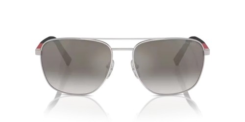 Prada Linea Rossa PS 54ZS - 1BC02M - 60 Sonnenbrillen Silber Oval
