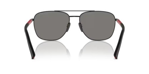 Prada Linea Rossa PS 54ZS - DG008F - 60 Sonnenbrillen Gummiert Schwarz Oval