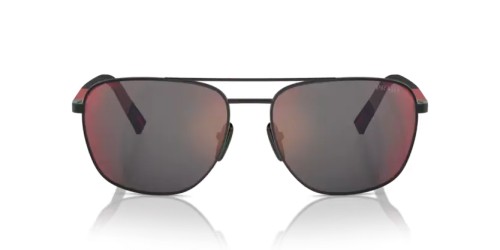 Prada Linea Rossa PS 54ZS - DG008F - 60 Sonnenbrillen Gummiert Schwarz Oval