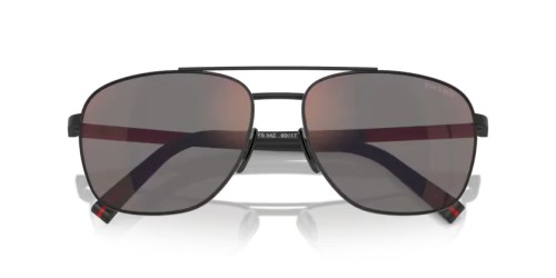 Prada Linea Rossa PS 54ZS - DG008F - 60 Sonnenbrillen Gummiert Schwarz Oval