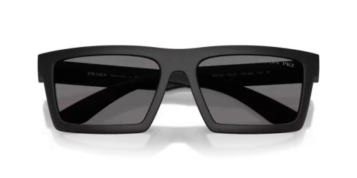 Prada Linea Rossa PS A07S - 1BO02G - 58 - MIT POLARISIERTEN GLÄSERN Sonnenbrillen Matt Schwarz Rechteck