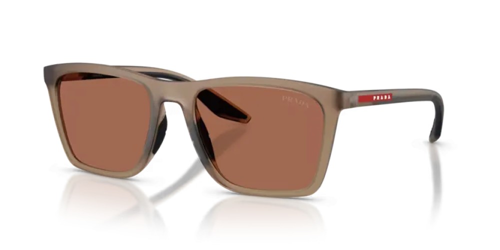 Prada Linea Rossa PS B08S - 29F50A - 56 Sonnenbrillen Matt Braun Kissen