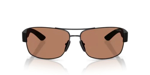 Prada Linea Rossa PS B52S - 1BO20D - 65 Sonnenbrillen Matt Schwarz Unregelmäßig