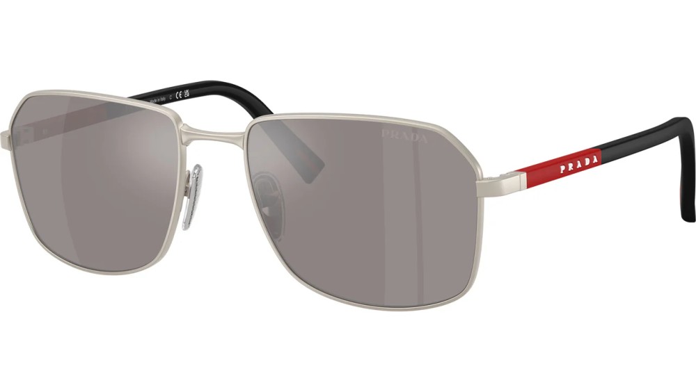 Prada Linea Rossa PS A51S - 18X80I - 57 Sonnenbrillen Matt Champagner Rechteck