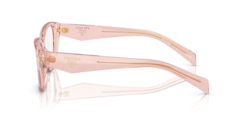 PRADA PR 21ZV - 19Q1O1 - 53 Brillenfassungen Transparent Pfirsich Unregelmäßig