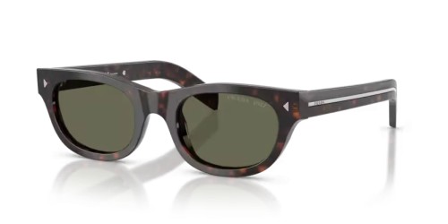 PRADA PR C09S - 17N03R - 51 - MIT POLARISIERTEN GLÄSERN Sonnenbrillen Havanna Cat Eye