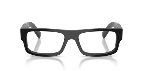 PRADA PR D06V - 16K1O1 - 55 Brillenfassungen Schwarz Rechteck