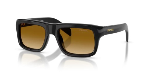 PRADA PR D11S - 16K10X - 54 Sonnenbrillen Schwarz Rechteck