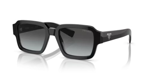 PRADA PR 02ZS - 1AB06T - 52 Sonnenbrillen Schwarz Eckig
