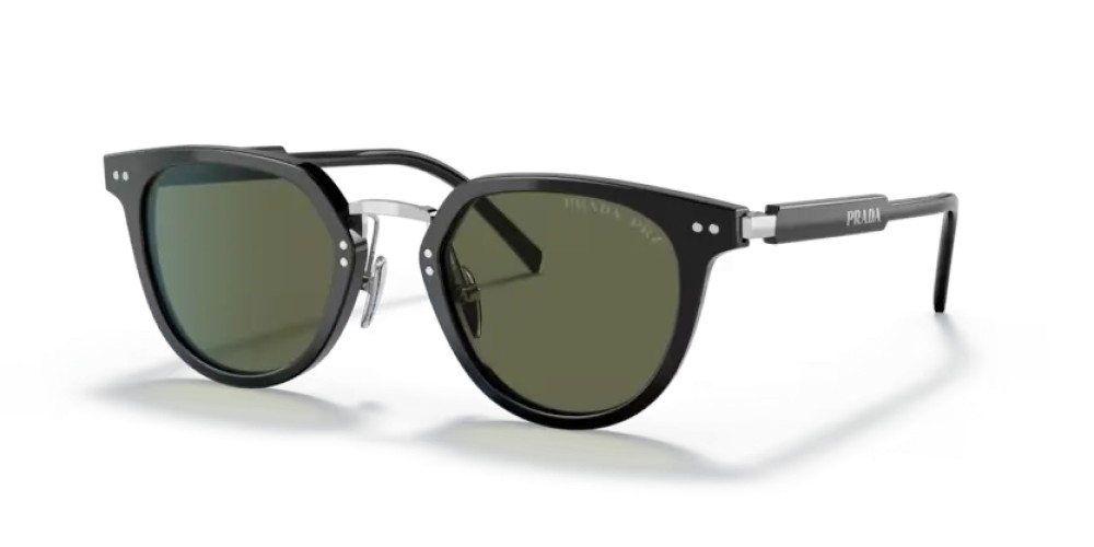 PRADA PR 17YS - 1AB03R - 49 - MIT POLARISIERTEN GLÄSERN Sonnenbrillen Schwarz