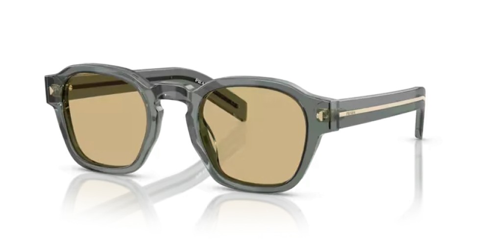 PRADA PR A16S - 21J70R - 49 Sonnenbrillen Durchscheinend Nebel Phantos