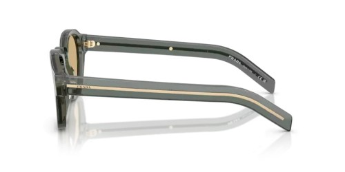 PRADA PR A16S - 21J70R - 49 Sonnenbrillen Durchscheinend Nebel Phantos