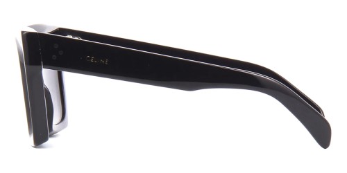 Celine CL40130I - 01D - 51 - MIT POLARISIERTEN GLÄSERN Sonnenbrillen Schwarz Eckig