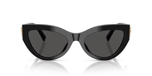DOLCE & GABBANA DG4536 - 501/87 - 55 Sonnenbrillen Schwarz Cat Eye