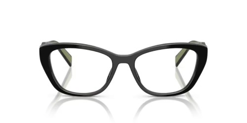 PRADA PR 19WV - 03K1O1 - 53 Brillenfassungen Schwarz Cat Eye
