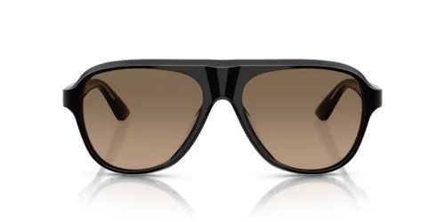 OLIVER PEOPLES OV5581SU PAUL NEWMAN - 1492GN - 57 - MIT POLARISIERTEN GLÄSERN Sonnenbrillen Schwarz Pilot (Aviator)