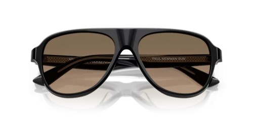 OLIVER PEOPLES OV5581SU PAUL NEWMAN - 1492GN - 57 - MIT POLARISIERTEN GLÄSERN Sonnenbrillen Schwarz Pilot (Aviator)