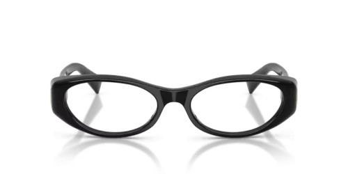 MIU MIU MU 03ZV - 16K1O1 - 55 Brillenfassungen Schwarz Oval