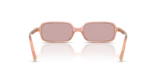 MIU MIU MU 11ZS - 20I60V - 51 Sonnenbrillen Opal Rosa Rechteck