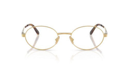 MIU MIU MU 50ZV - 5AK1O1 - 52 Brillenfassungen Gold Oval
