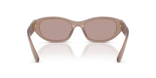 MIU MIU MU A03S - 28L20I - 53 Sonnenbrillen Grau Unregelmäßig