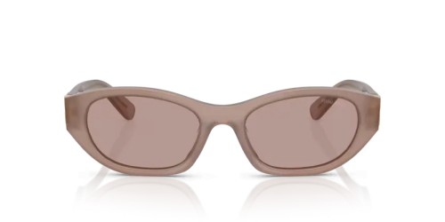 MIU MIU MU A03S - 28L20I - 53 Sonnenbrillen Grau Unregelmäßig