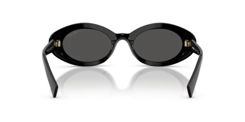 MIU MIU MU B09S - 16K08Z - 52 Sonnenbrillen Schwarz Oval