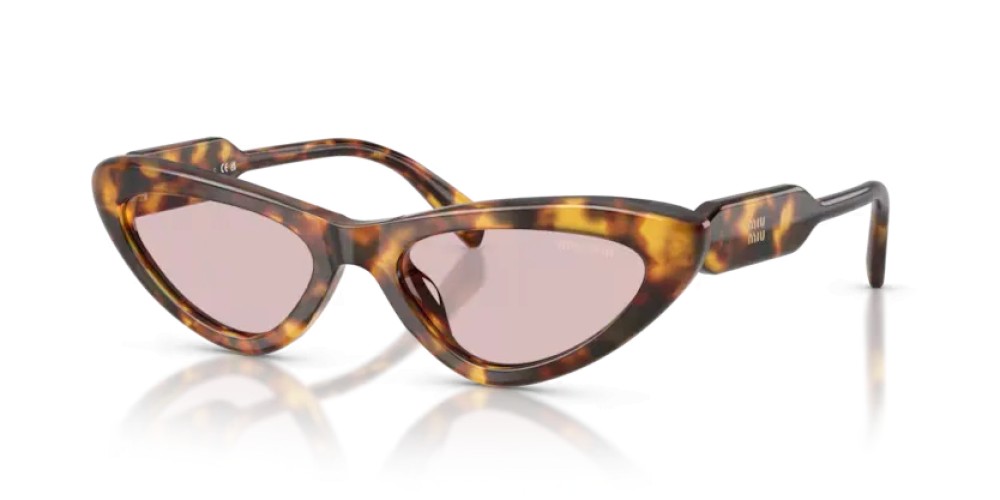 MIU MIU MU B11SU - 14L4I0 - 55 Sonnenbrillen Honig Havanna Cat Eye