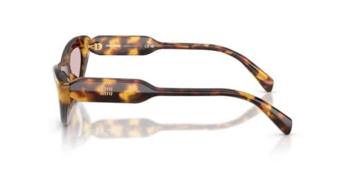 MIU MIU MU B11SU - 14L4I0 - 55 Sonnenbrillen Honig Havanna Cat Eye